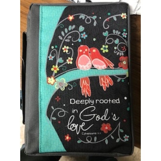 "Deeply Rooted In God's Love" Bible Case