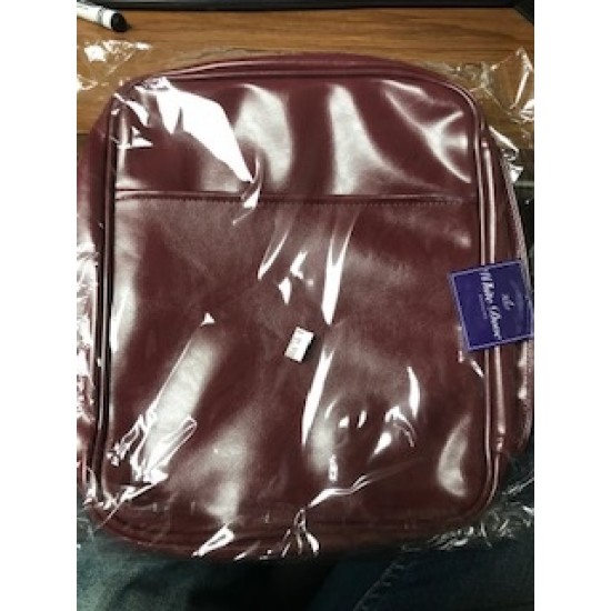 Extra Large Red Leather Bible Case