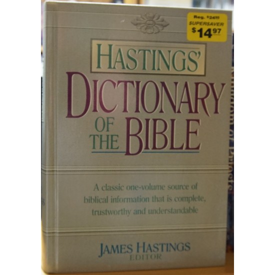 Hastings' Dictionary of the Bible