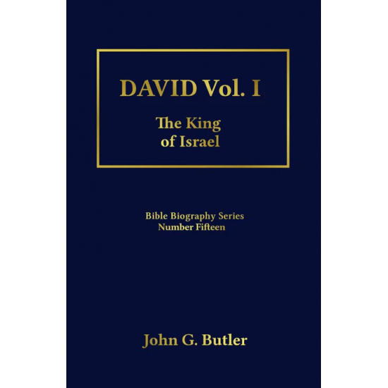 Bible Biography Series #15: David The King of Israel (Two Volumes)