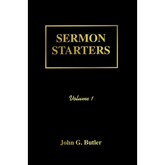 Sermon Starters: Volume 01