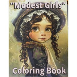 Modest Girls Coloring Book