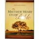 KJV Matthew Henry Study Bible - Black Bonded Leather