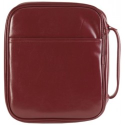 Leather-like Bible Cover, Burgundy XXL