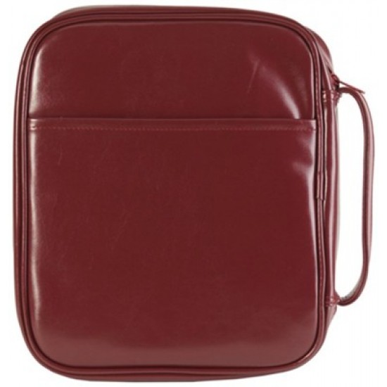 Leather-like Bible Cover, Burgundy XXL