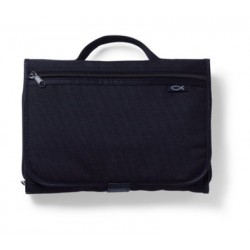 Tri-Fold Organizer Bible Cover, Black XL